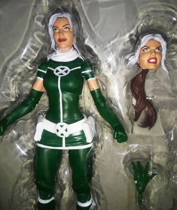 Lote_marvel Legends Vampira Rogue (pack Pyro)_marvel's Rogue - Foto 4