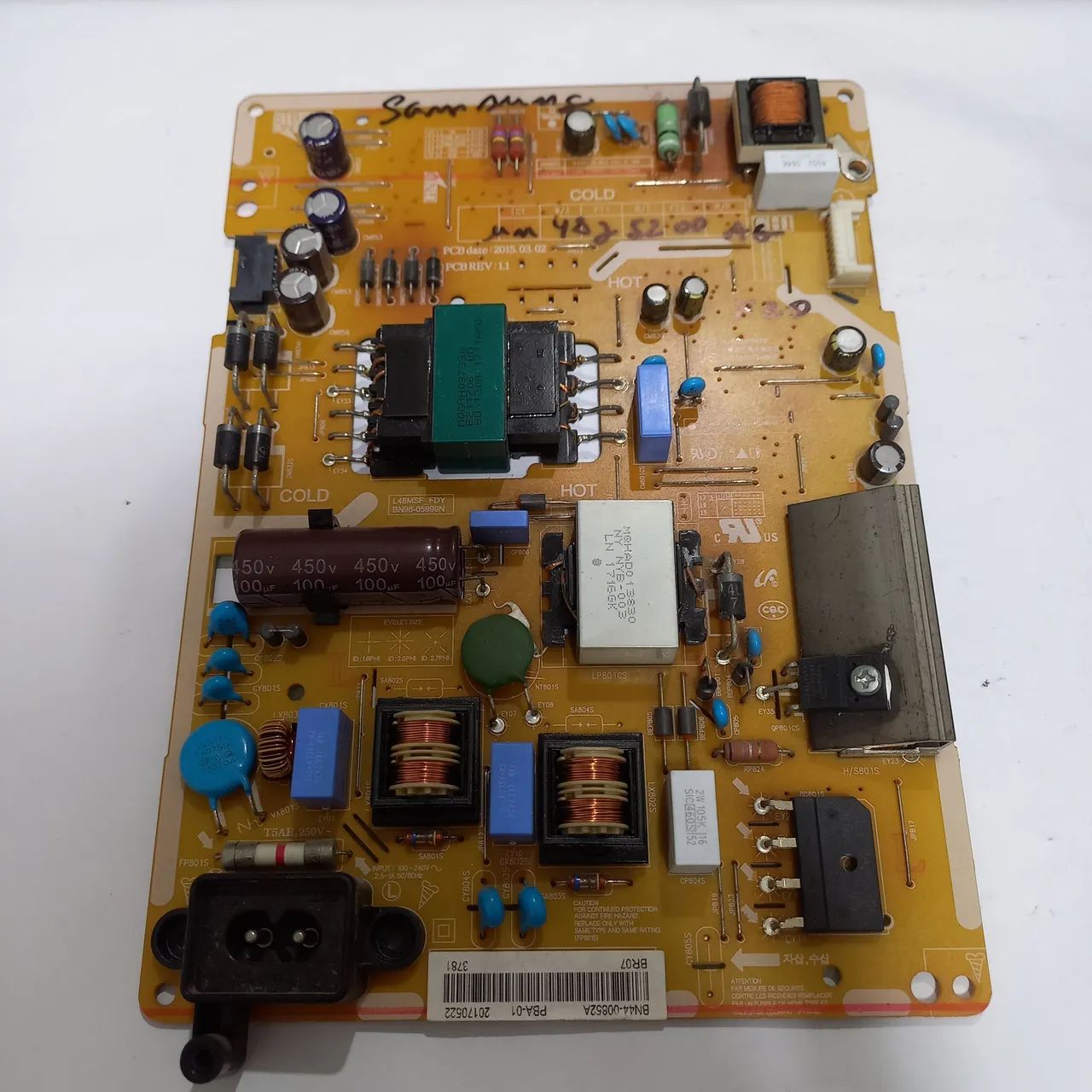 Placa da fonte samsung UN48j5200ag