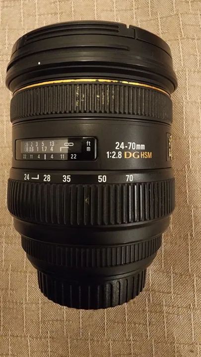 Vendo lente sigma 24-70