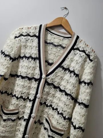 Casaco cardigan tricô  - Foto 5
