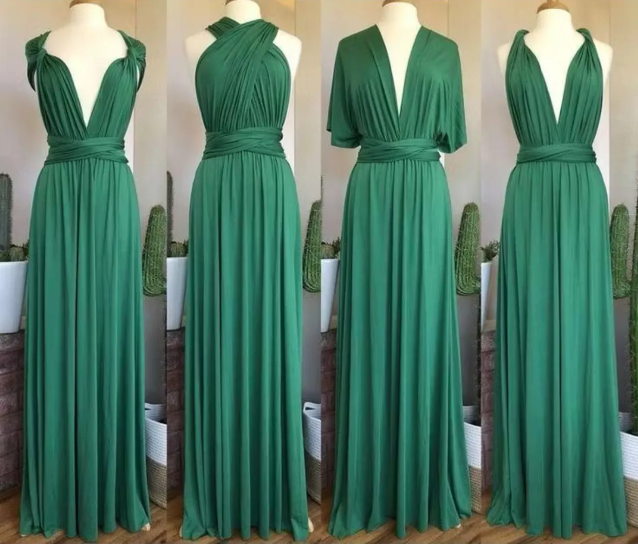Vestido Longo Verde - P e G