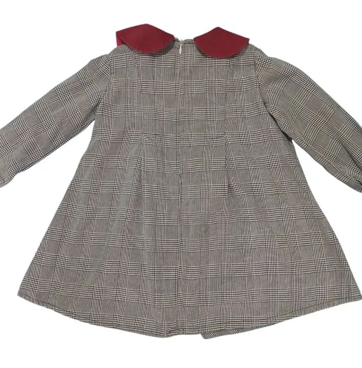 Vestido xadrez infantil  Valentina - TAM 2 - Foto 2
