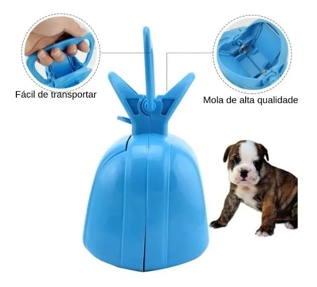 Cata Caca Recolhedor De Cocô Fezes Cachorro Pet Animal Gato - Foto 2