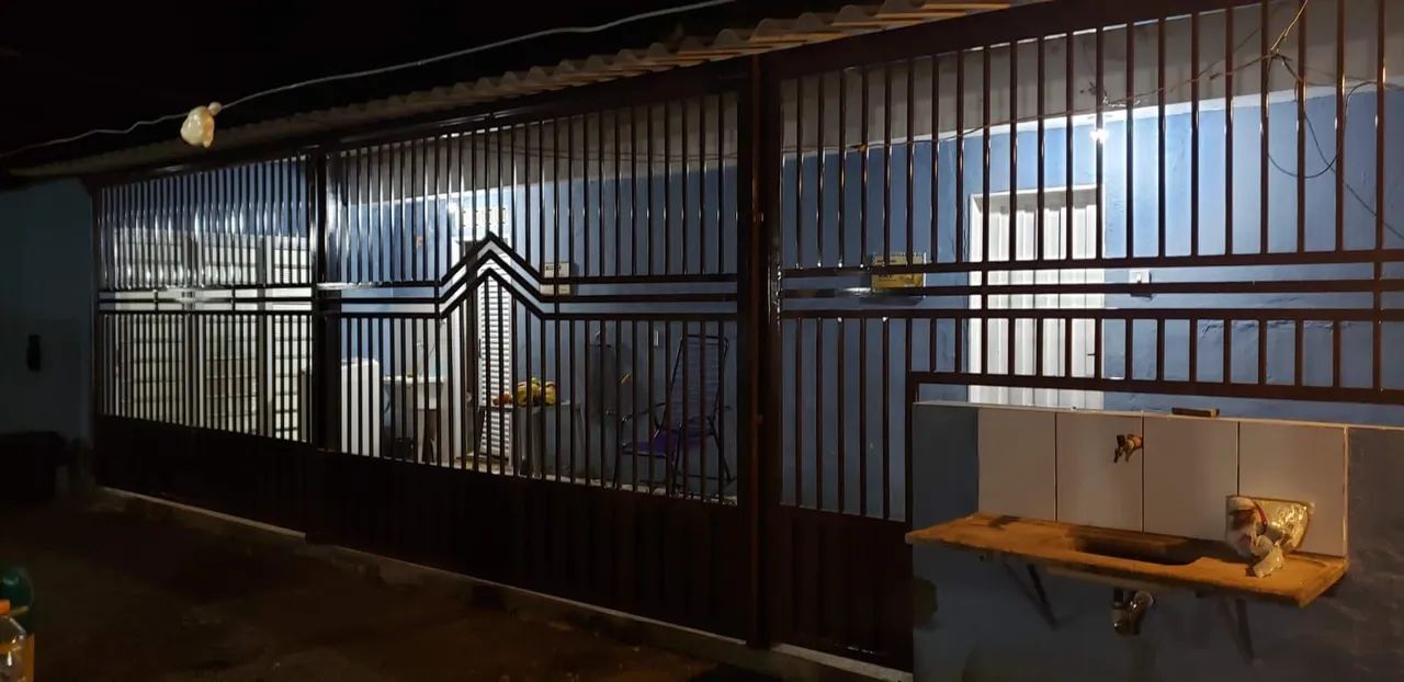 Portão de Correr com Grade