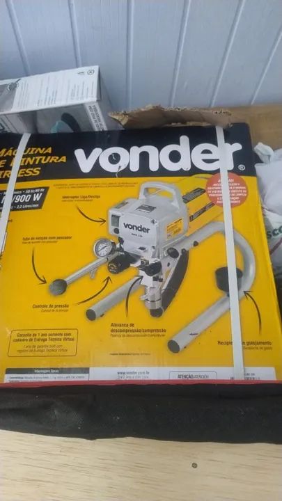 Pistola de Pintura Vonder 900W
