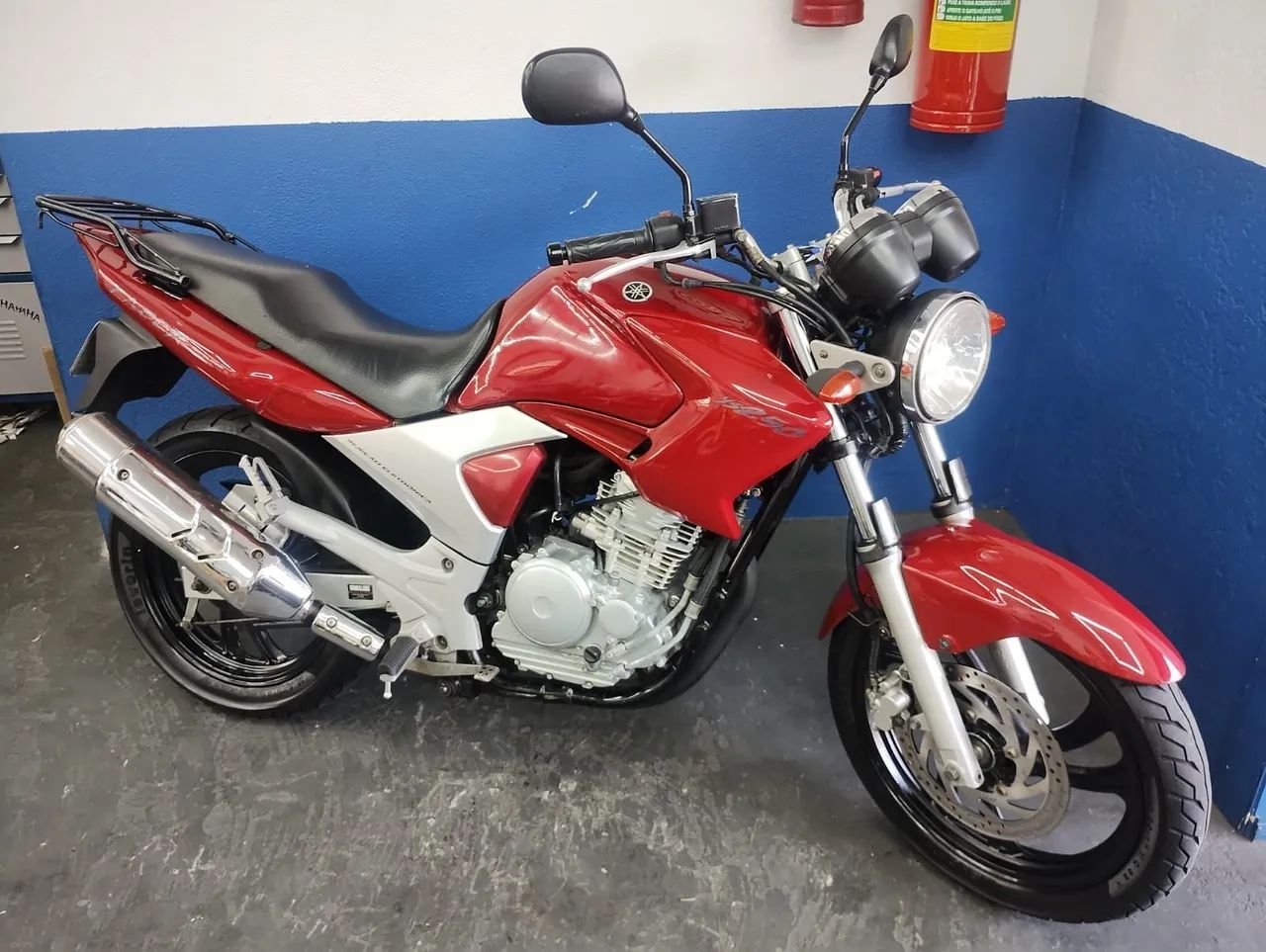 FAZER 250 2008 LINDA MOTO 18 X $ 528, (CARTÃO) ENTRADA $ 3.900 - Foto 7