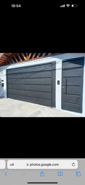 fabricamos portão basculante pegamos seu portão usado de entrada na fabricação de um novo