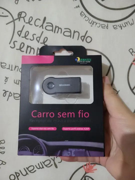 Adaptador Bluetooth p2 para som 