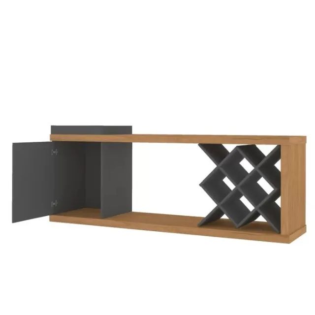 Rack Barzinho P/ TV até 60 Polegadas com Nicho Adega 1.80M.Produto Novo Direto da Fábrica! - Foto 5