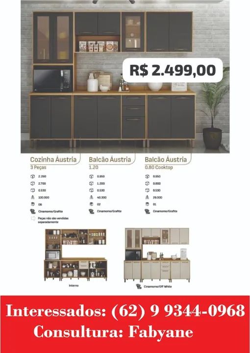 Armario de cozinha Austria