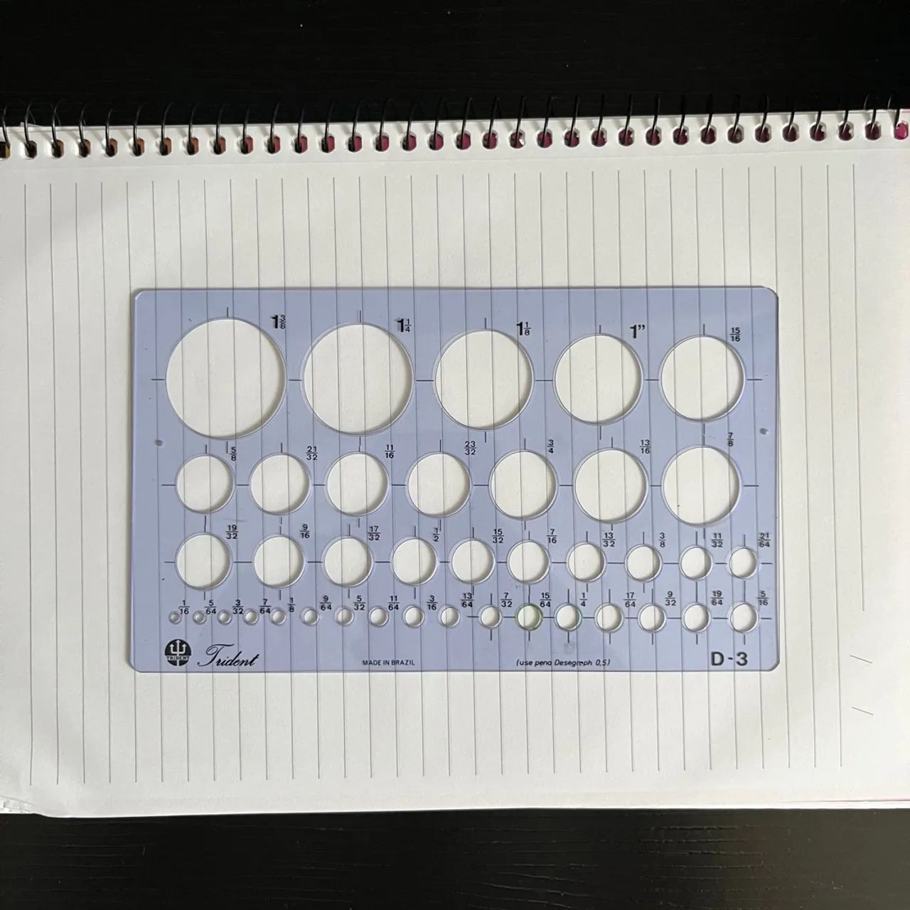 6 Réguas para Desenho - TRIDENT - Foto 4