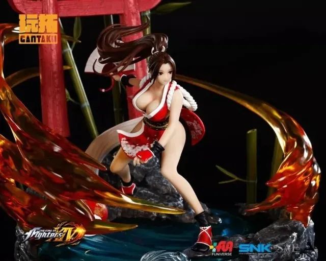 Mai Shiranui Gantaku Fatal Fury King Of Fighters Diorama KOF XIV - Foto 5
