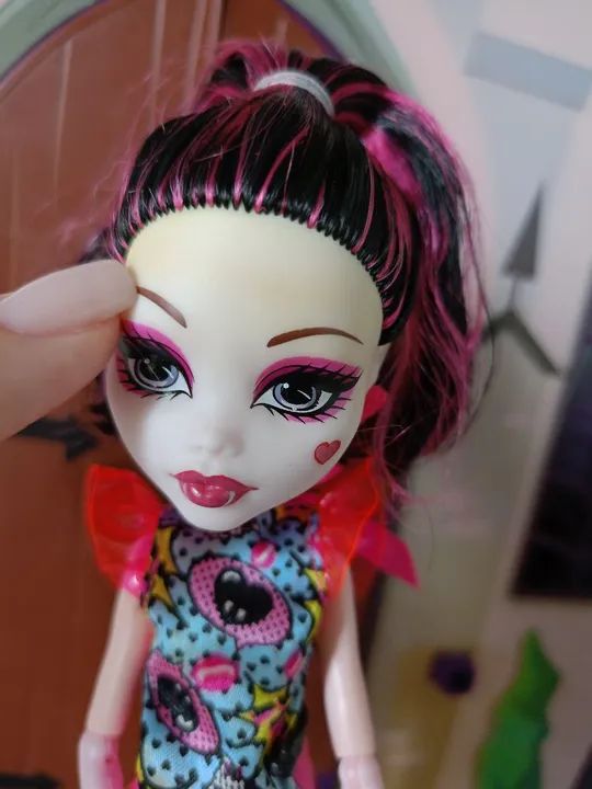 Monster High Draculaura Dead dot Gorgeous com *ROUPINHAS* Draculaura popart Ghouls - Foto 3