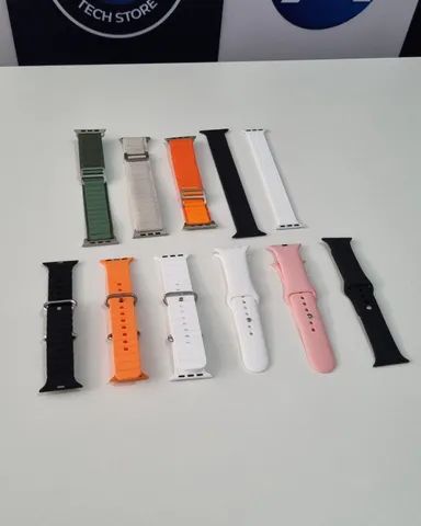Pulseira Smartwatch Silicone Nylon Loop Oceana 41 42 44 45 49MM