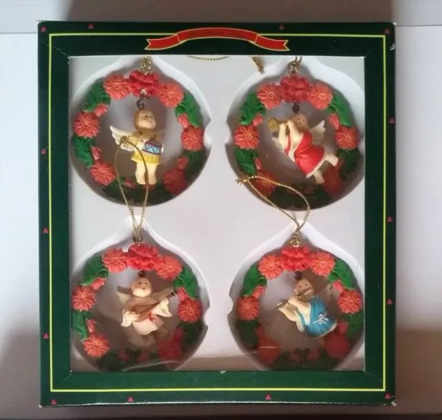 Kit Enfeites De Natal Para Árvore - Guirlanda de Anjos  - Foto 4