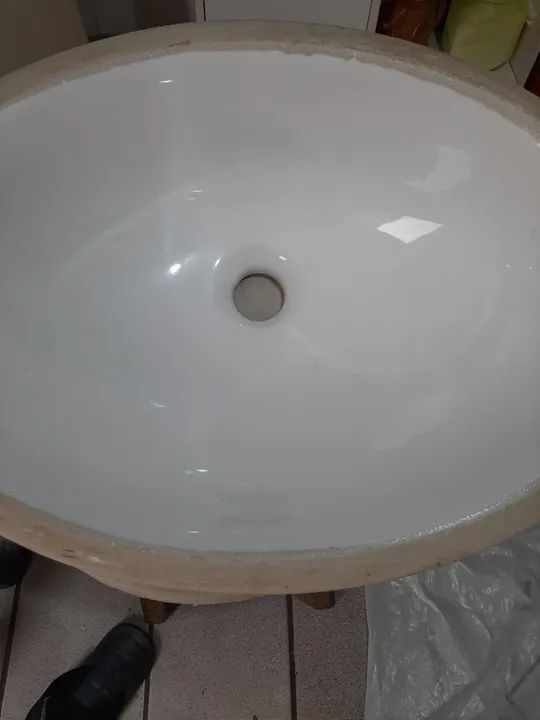 Cuba oval branco gelo - Foto 4