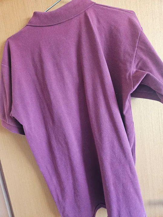 Camisa polo vinho  - Foto 2