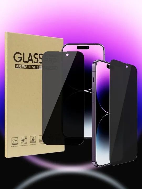 Capa iPhone 15 16 pro max + película 3D de privacidade  - Foto 2