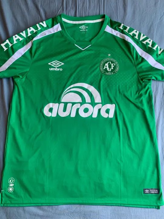 Camisa Chapecoense verde jogador número 10