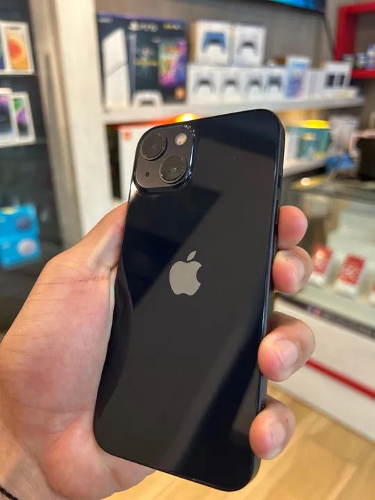 iPhone 13 128gb Midnight Semi novo com Garantia! Loja fisica - Foto 6