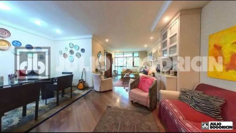 Apartamento a venda no Leblon 2ªquadra da praia prédio de luxo varanda 3 quartos 2vagas - Foto 7