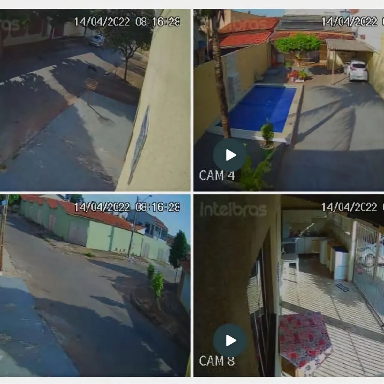 Kit 4 câmeras Intelbras + instalação  - Foto 4