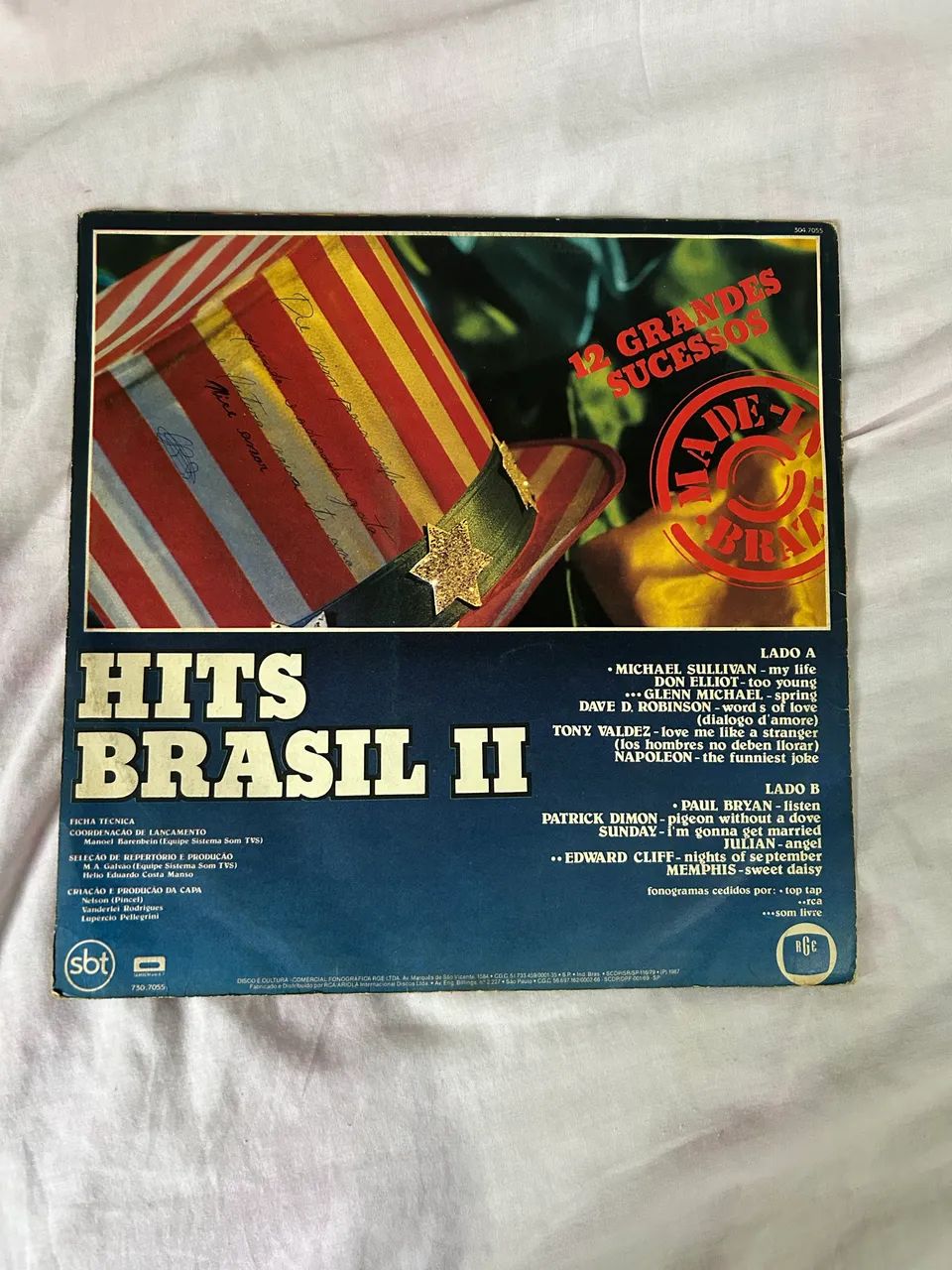 Disco de vinil Hits Brasil 1986 - Foto 3