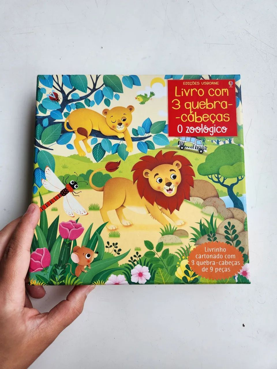 Quebra-cabeças com livro infantil  - Foto 4