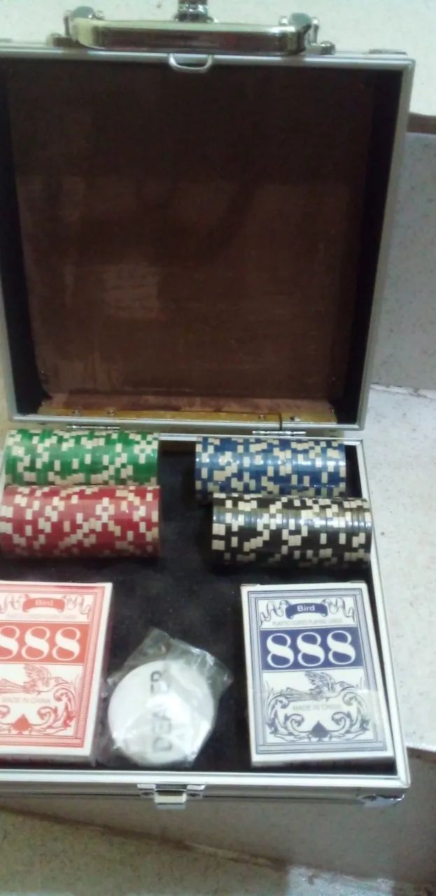 Caixa de jogo de pôquer  - Foto 3