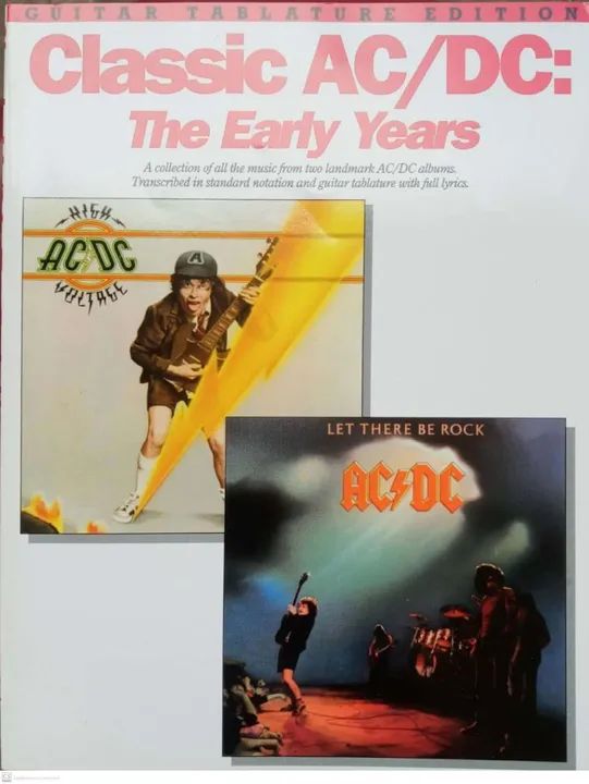 Guitar Tablature Edition: Classic AC/DC - The Early Years