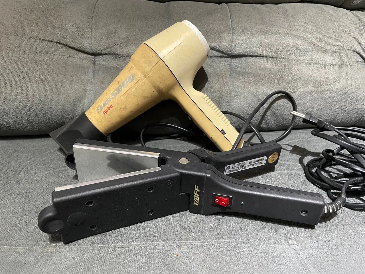 Secador de cabelo e Prancha Taiff - Kit para cabelo