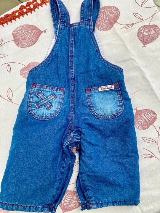 Macacão Jeans Bebê Menina - Foto 2