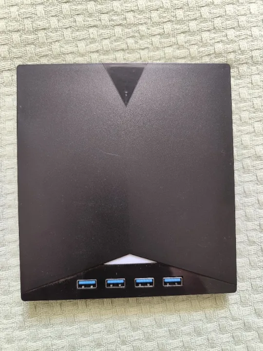Unidade De Dvd Externa Cd Type C Usb3.0 7 Em 1 Player Portátil
