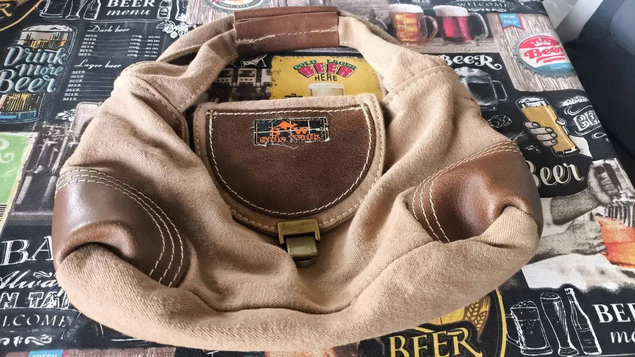 Bolsa de ombro pequena  Side Walk 