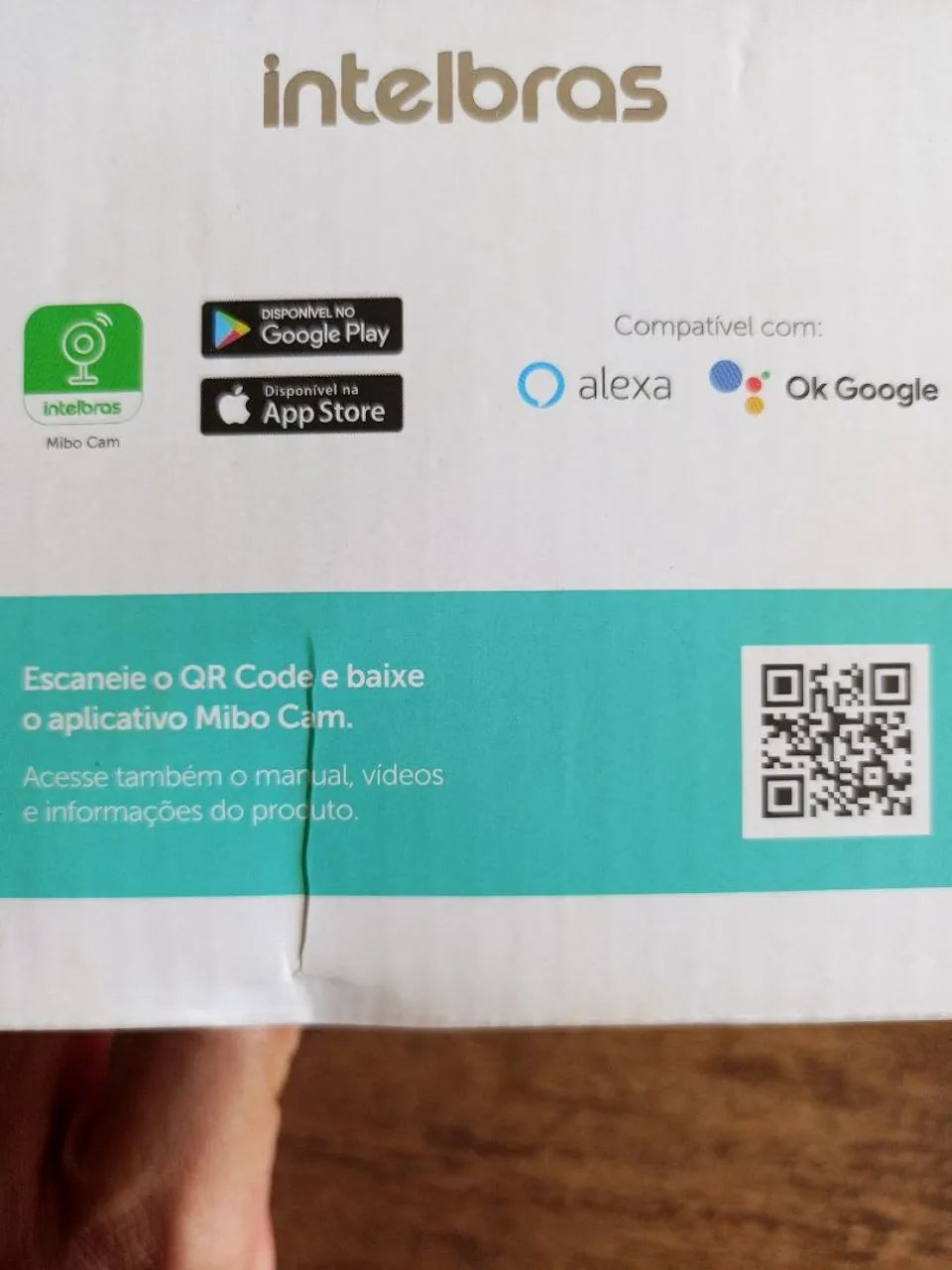  caixa Câmera externa full hd Intelbras  - Foto 4