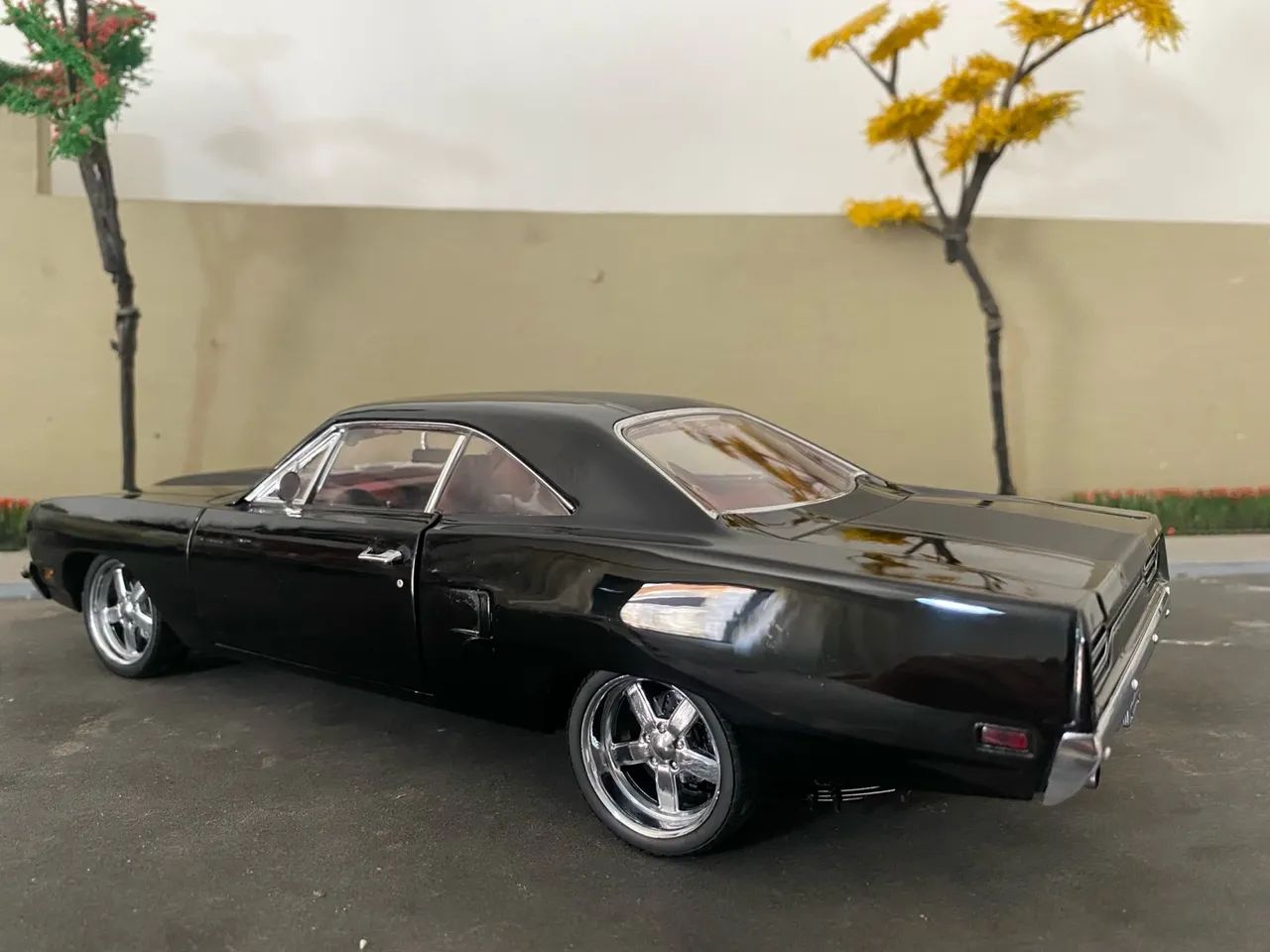 1970 Plymouth Road Runner Blackbird Street Fighter Gmp 1/18