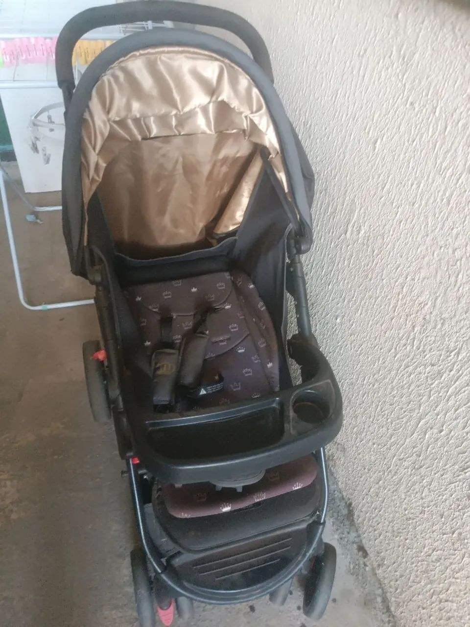Carrinho de Bebê Cosco Príncipe - 2 em 1 - Foto 3