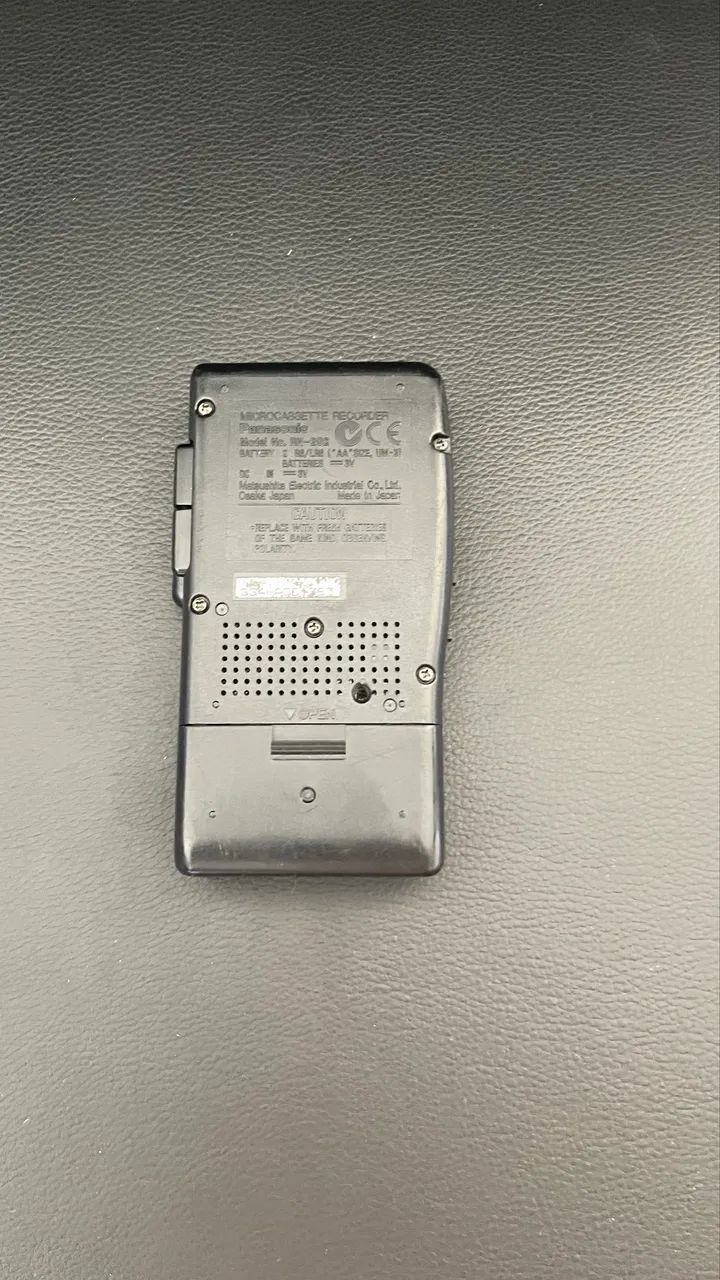 Vendo mini gravador fast playback Panasonic  - Foto 3