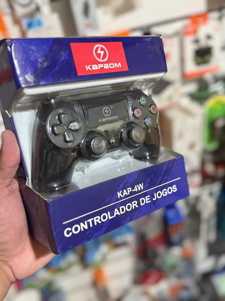 Kit Controle Ps 4 Sem Fio