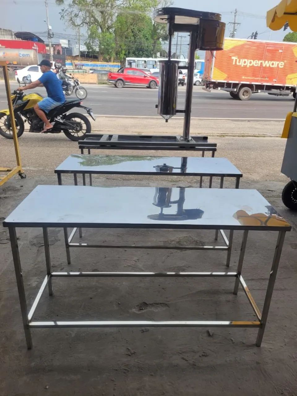 Máquina de açaí inox profissional  - Foto 3
