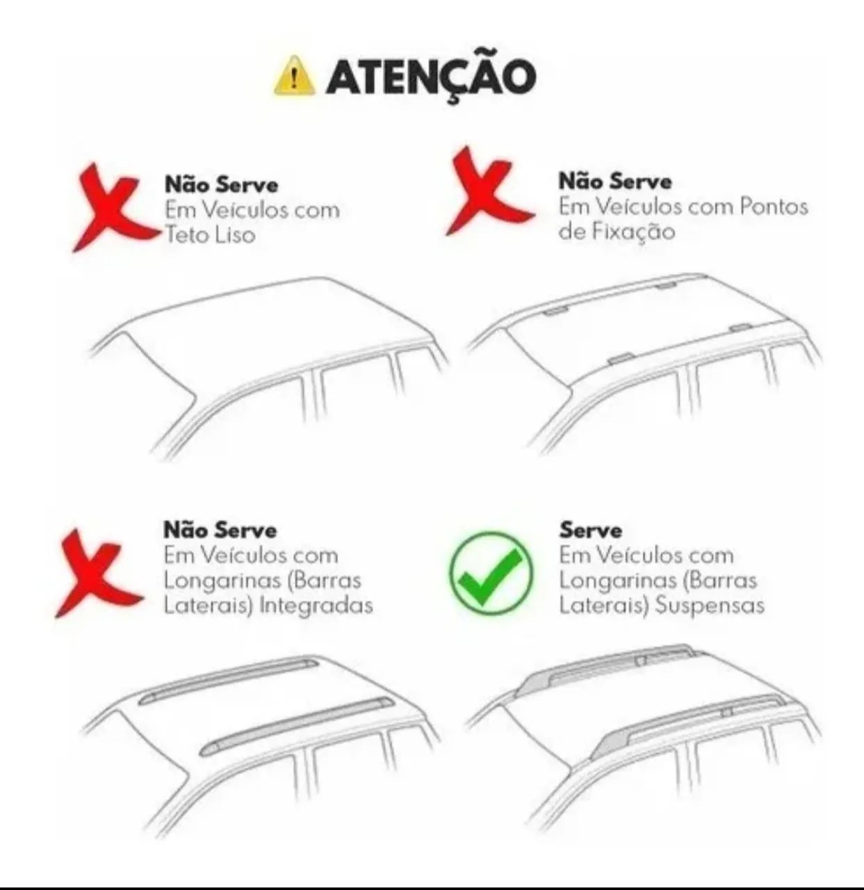 Rack/Bagageiro de teto 64520762056321121