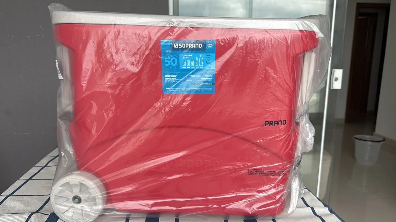 Cooler de Rodinhas Soprano 50 Litros - Foto 2