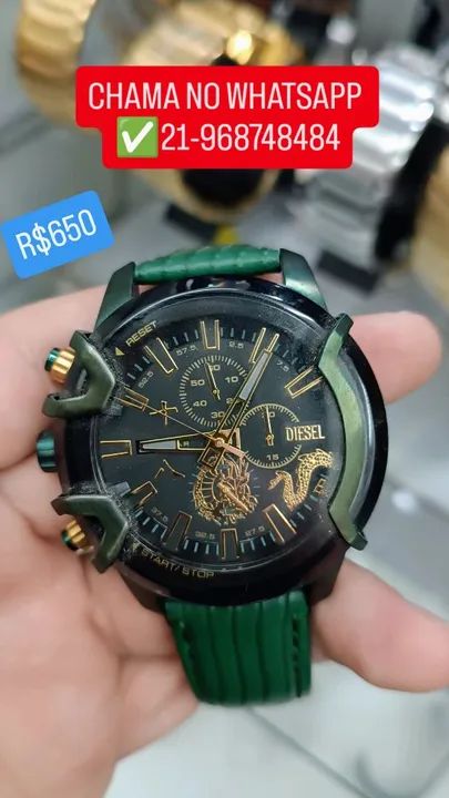 Relógio DIESEL Dragon Star Multifuncional Disponível  - Foto 2