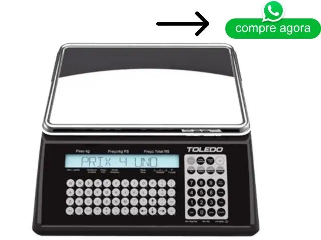 Balança Eletrônica Etiquetadora Toledo Prix4 