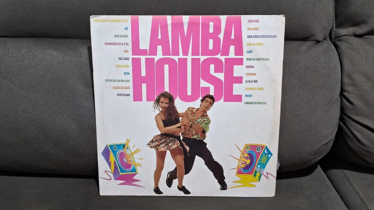 Disco de Vinil Lamba House.