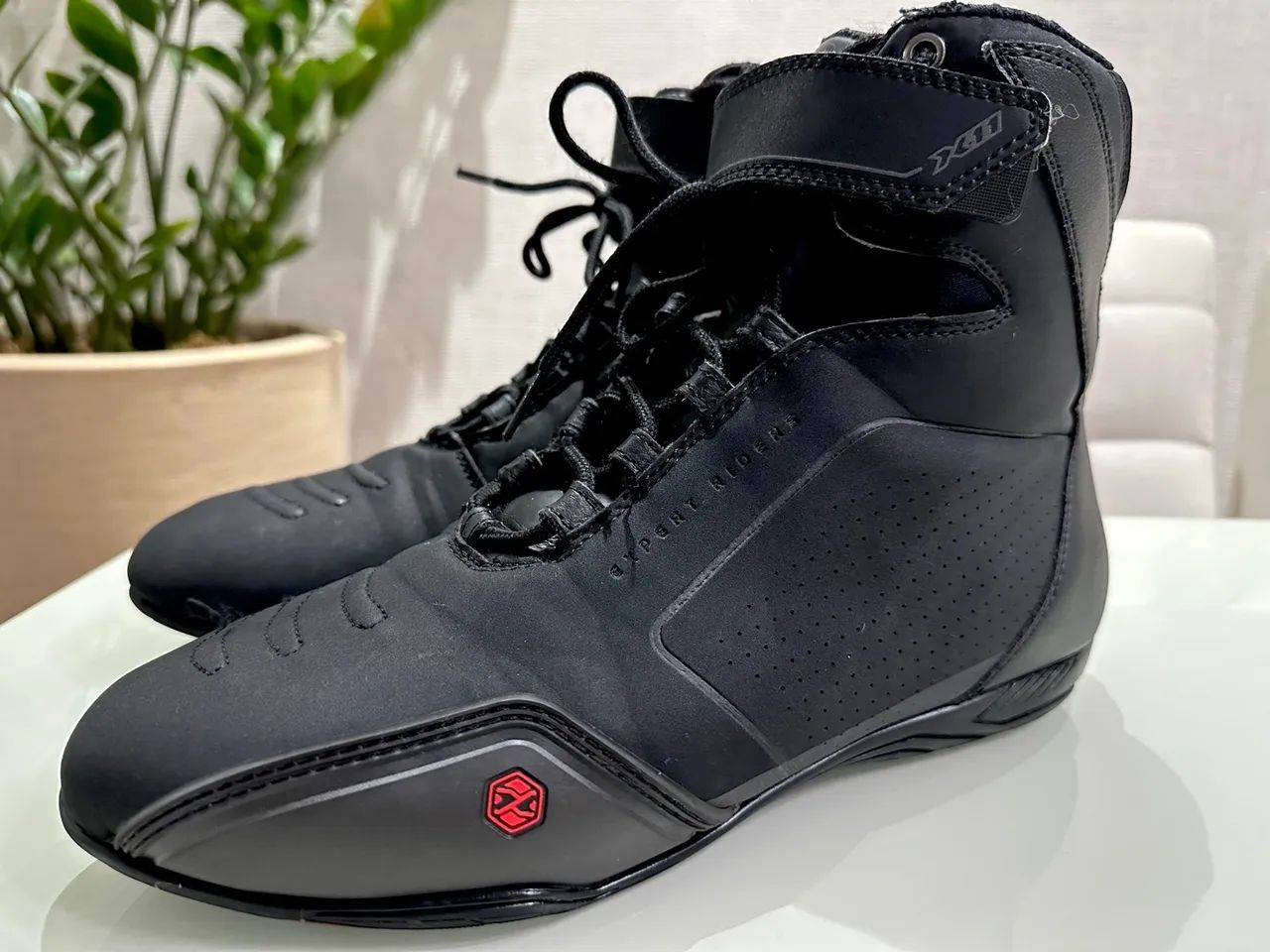 X11 Bota Cano Alto Masculina Motoqueiro Bota Fuse Bota