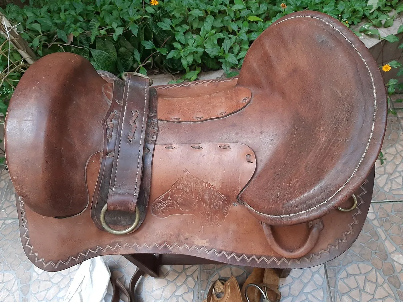 Sela de Cavalo em Couro