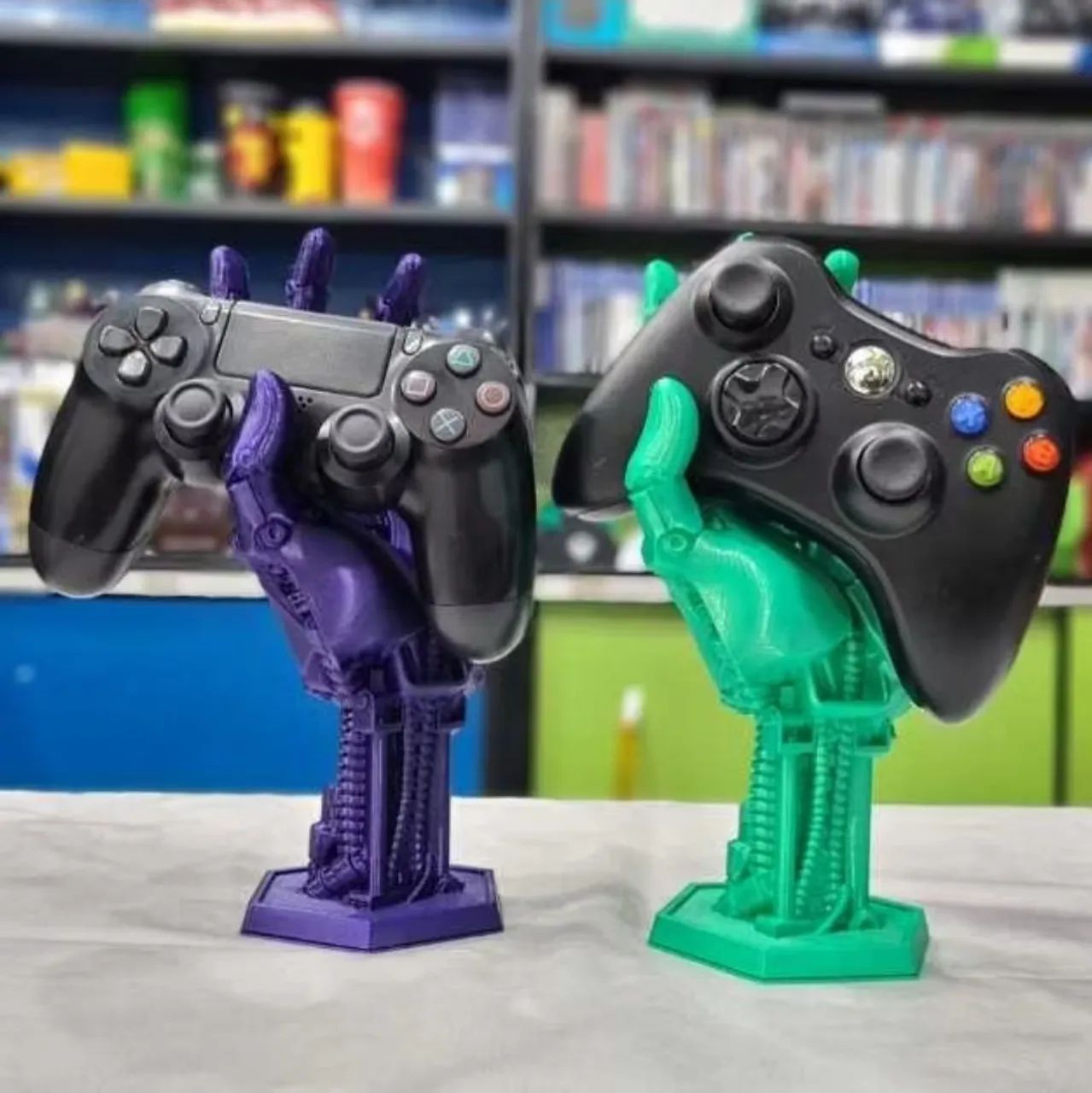 Playstation Ps3/Ps4/Ps5, Xbox 360/One/Series Controller Stand - Robot Hand64292478369665121