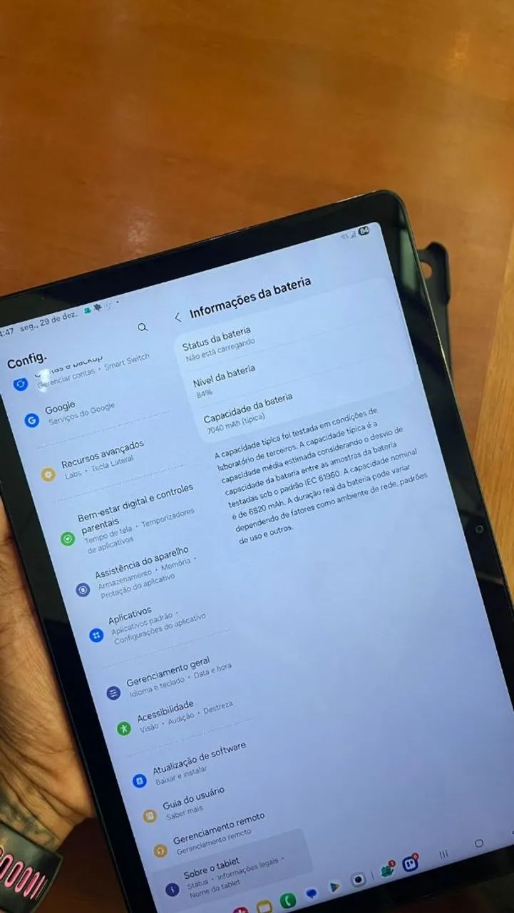Tablet Galaxy Samsung S9  - Foto 3