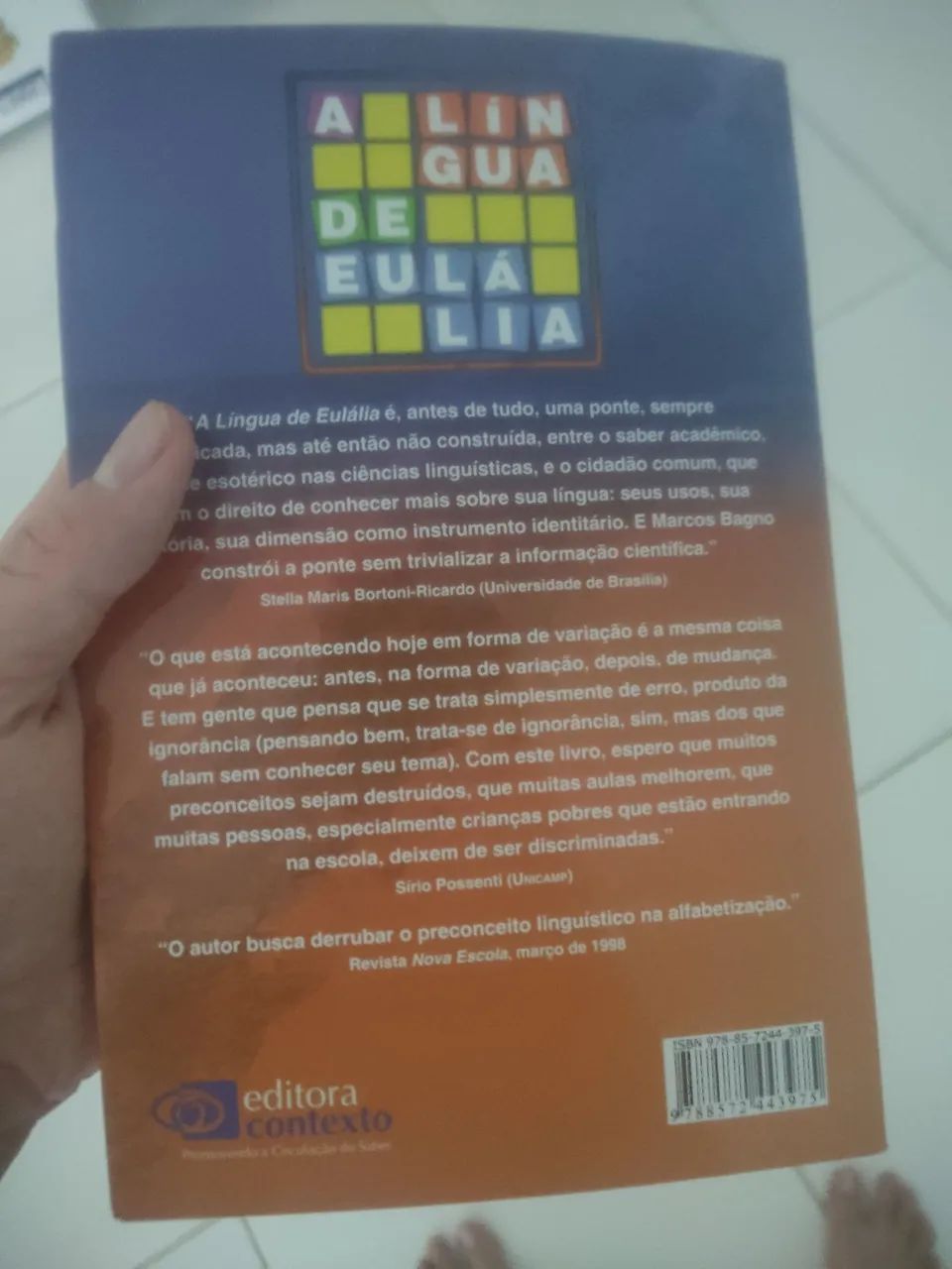 A Língua de Eulália - Novela Sociolinguística - Foto 2